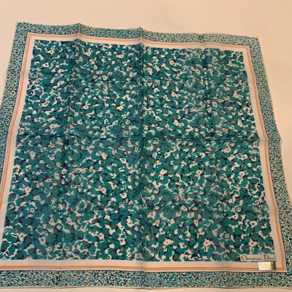 Christian Dior Scarf ladies colors to me 17 by 17